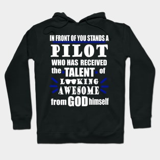 Pilot Flying Model Gift Father's Day Hoodie